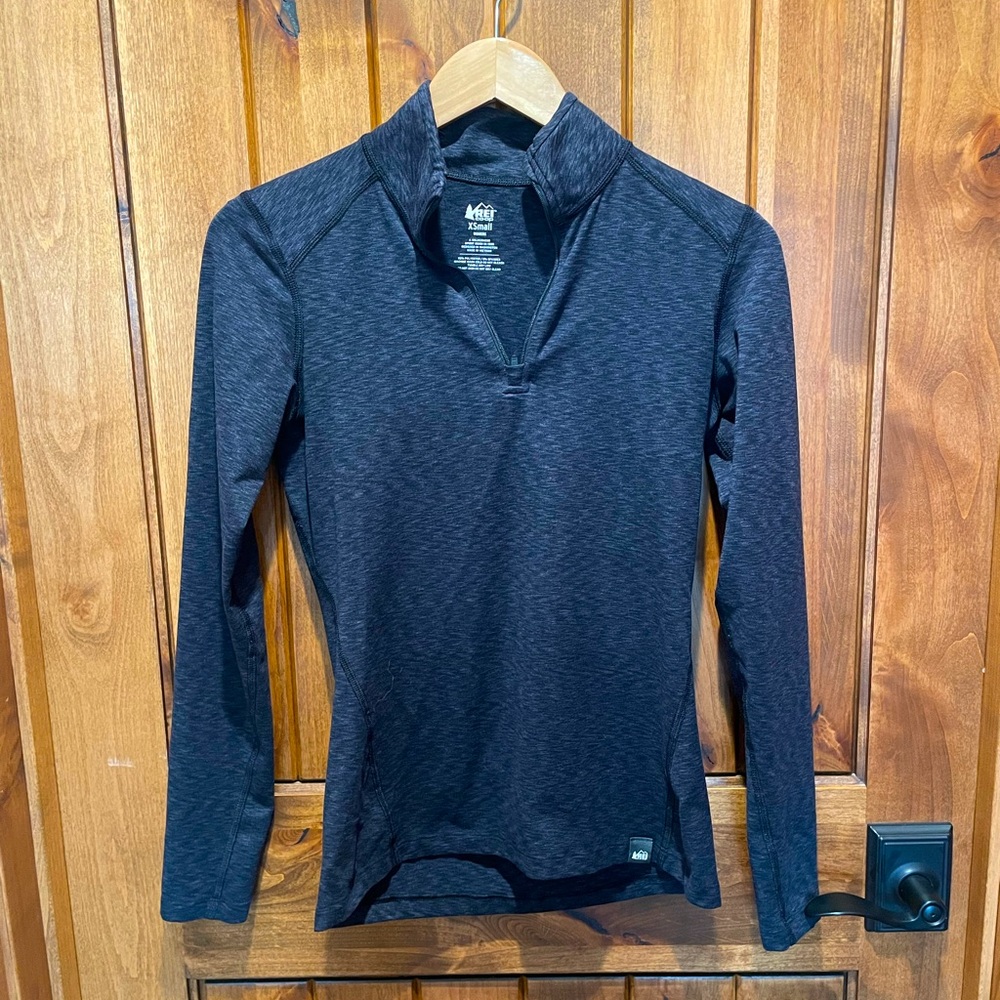 REI co-op quarter zip active long sleeve
